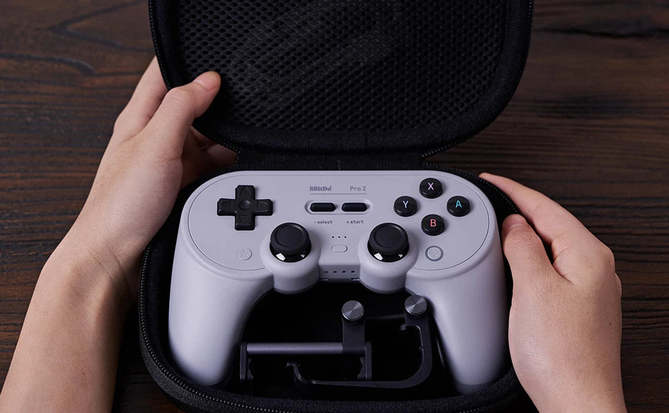 8Bitdo Classic Controller Travel Case Hard Shell Game Accessorie for Pro2 Controller Eva Bag for PS5 PS4 Switch Xbox One Gamepad