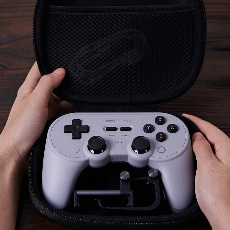 8Bitdo Classic Controller Travel Case Hard Shell Game Accessorie for Pro2 Controller Eva Bag for PS5 PS4 Switch Xbox One Gamepad