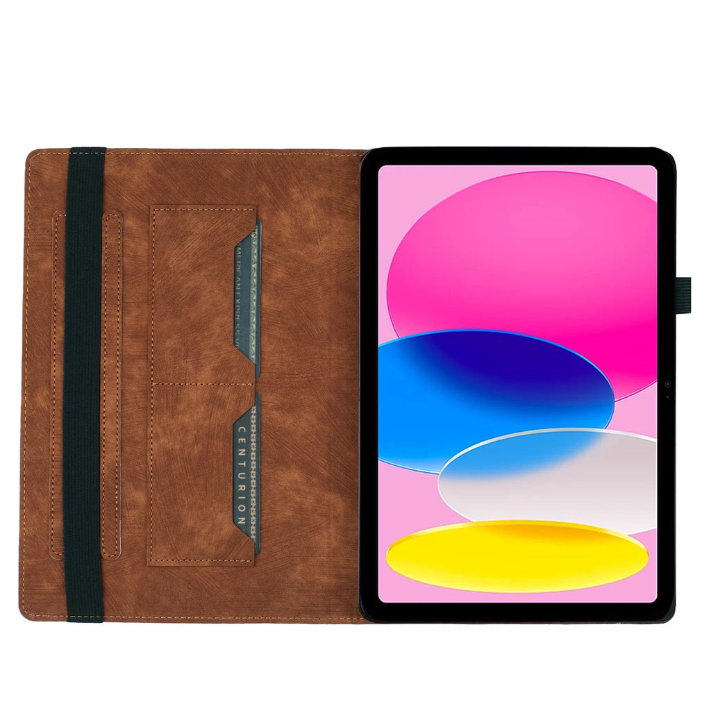 with Card Slot Butterfly Cat Tablet Case For iPad 2025 Pro Air MINI 10.2 10.9 11 12.9 13 inch 4 5 6 7 8 9 10th Generation Cover