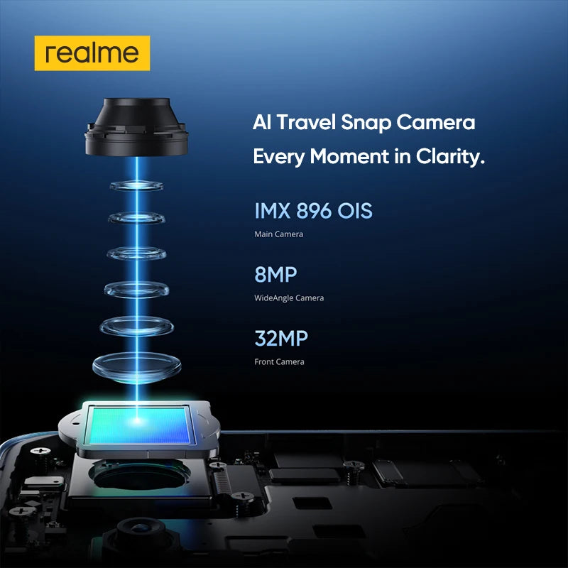 [World Premiere] realme GT 7T 5G Smartphone Dimensity 8400-MAX Chipset 7000mAh Battery 120W Charge 6.8" 120Hz AMOLED Display NFC