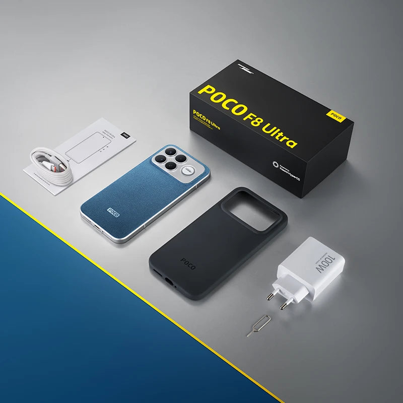 POCO F8 Ultra【World Premiere】Global Version Smartphone Snapdragon 8 Elite Gen 5 50MP 6.9" 120Hz display 6500mAh battery