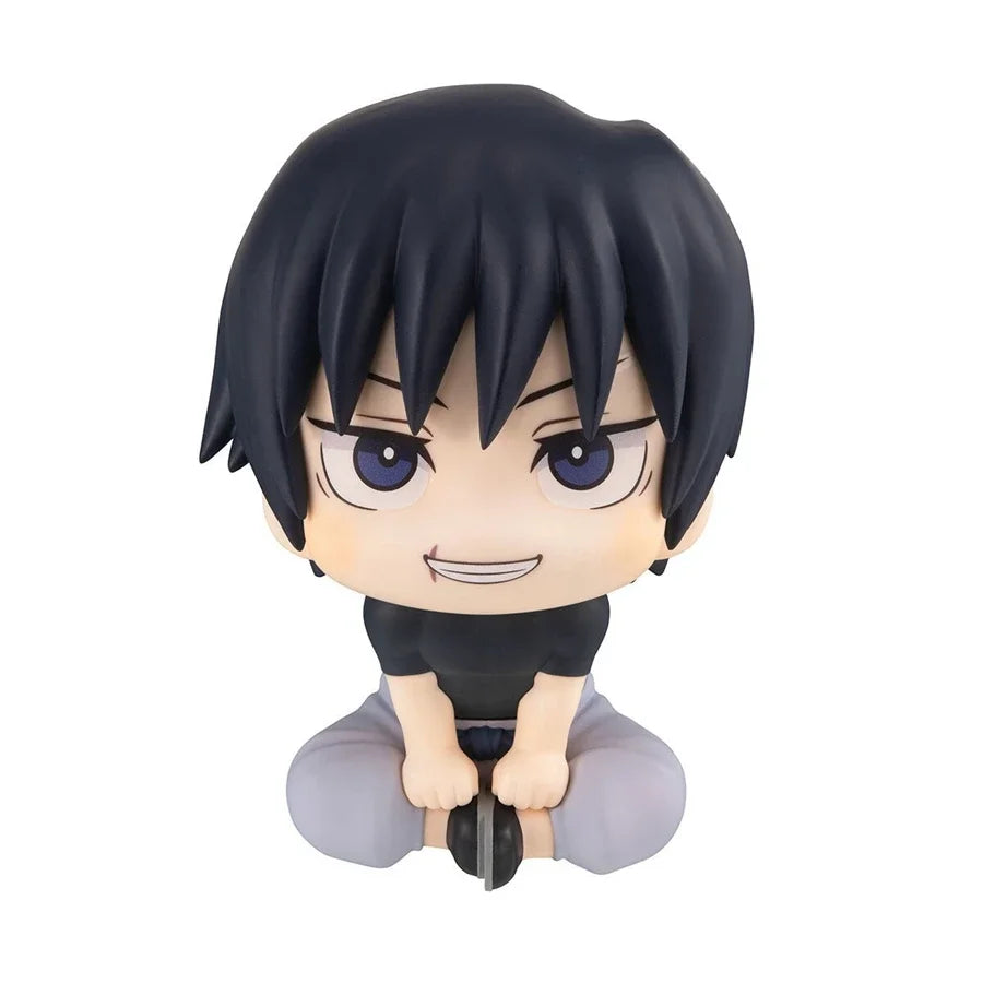 10cm Jujutsu Kaisen Anime Figure Look Up Chousou Action Figure Q Version Satoru Gojo/Geto Suguru Figurine PVC Collection Toys