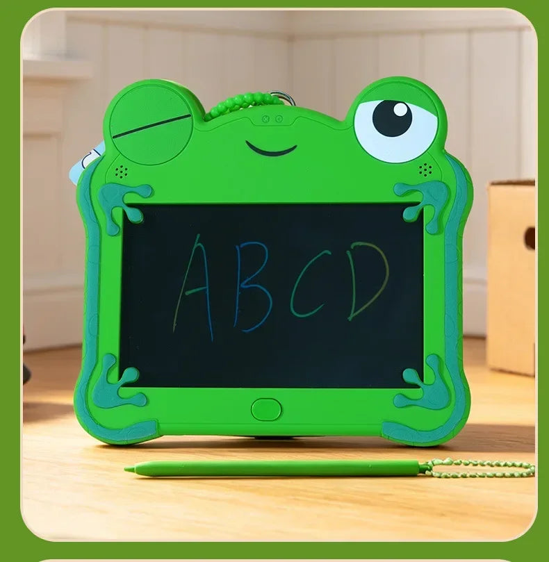 Toy Story 5 Authentic Frog Lilypad LCD Tablet Keychain Erasable Drawing  Boys Puzzle Drawing Erasable Handwritten Bag Pendant