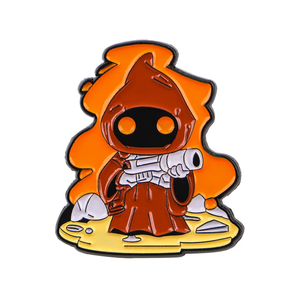 Classic Enamel Pins Cool Brooches Badges for Backpacks Jackets Hats Retro Sci-Fi Collection Gift for Fans Cosplay Accessories