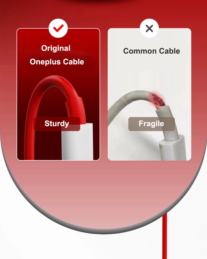 Oneplus 13 12 11 Cable Original 80W Supervooc Warp Charge Usb Type C Cable 100W Fast Charge One Plus 10T Nord CE 4 10 Ace 3 Pro