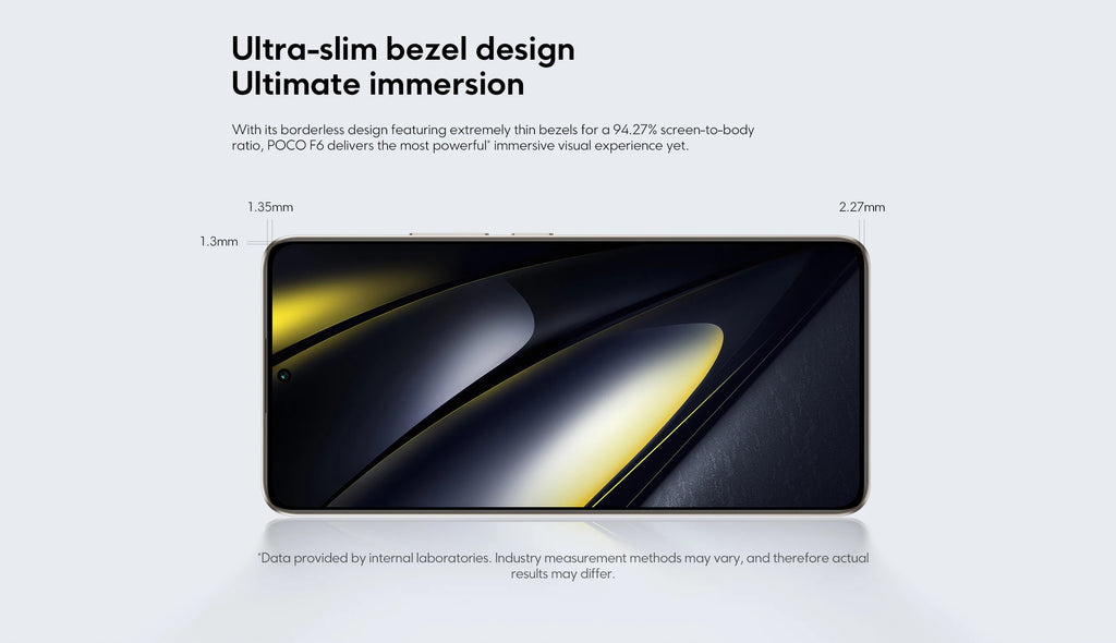 Global Version POCO F6 5G Smartphone Snapdragon®8s Gen 3 NFC 120Hz Flow AMOLED 90W Turbo Charging 5000mAh 50MP Camera NFC
