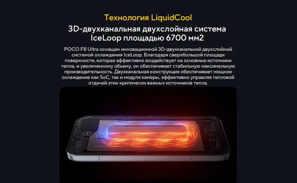 POCO F8 Ultra【World Premiere】Global Version Smartphone Snapdragon 8 Elite Gen 5 50MP 6.9" 120Hz display 6500mAh battery