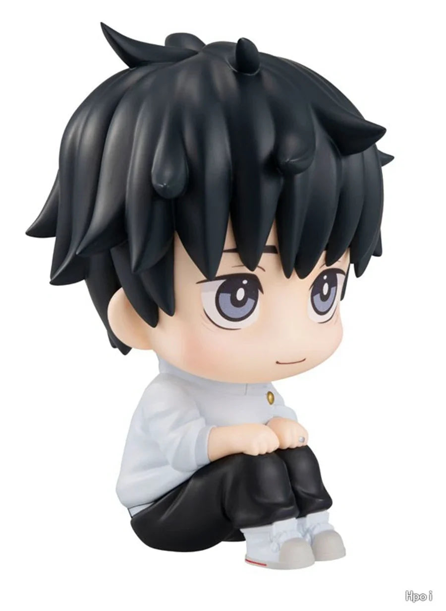10cm Jujutsu Kaisen Anime Figure Look Up Chousou Action Figure Q Version Satoru Gojo/Geto Suguru Figurine PVC Collection Toys