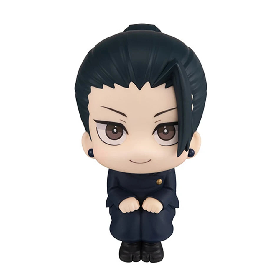 Anime Cute Fushiguro Toji Jujutsu Kaisen Figure Gojo Satoru Action Figure Q Version Doll Geto Suguru Statue 10cm PVC Model Toys