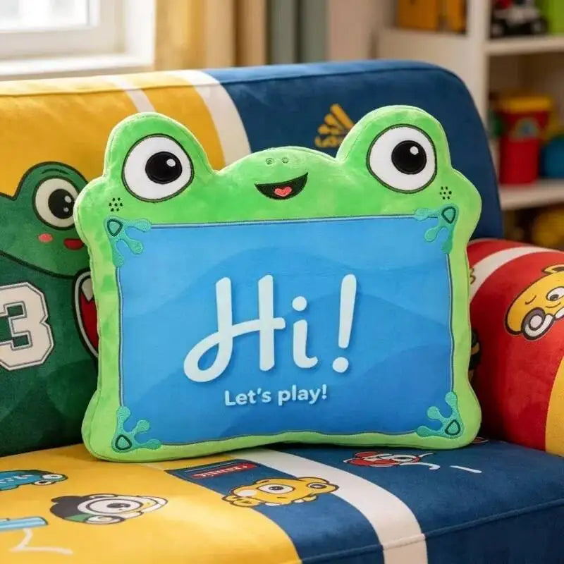 Toy Stories 5 Lilypad Plush Doll Toy Cute Frog Lilypad Bag Soft Stuffed Pillow Anime Peripherals Bag Plush Toy Birthday Gift