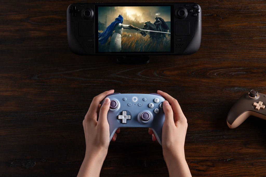 8BitDo New Ultimate 2C Wireless 2.4G Gaming Controller with Hall Effect Joystick for PC Steam Deck Raspberry Pi Android