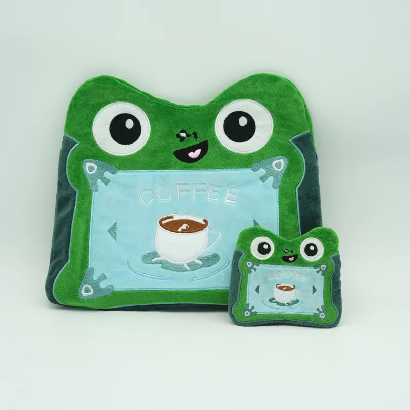 Toy Stories 5 Lilypad Plush Doll Toy Cute Frog Lilypad Bag Soft Stuffed Pillow Anime Peripherals Bag Plush Toy Birthday Gift