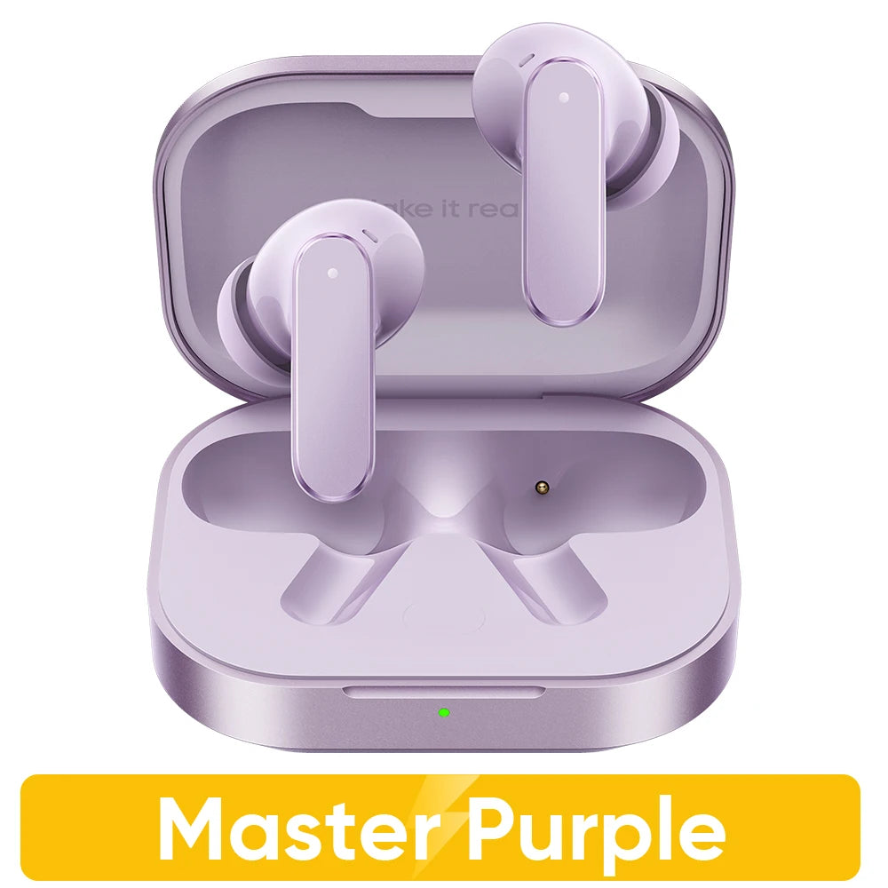 Global Version realme Buds Air 8 55dB Ultra Depth Noise Cancellation True Wireless Earphone Bluetooth 5.4 Earbuds LHDC 5.0 IP55