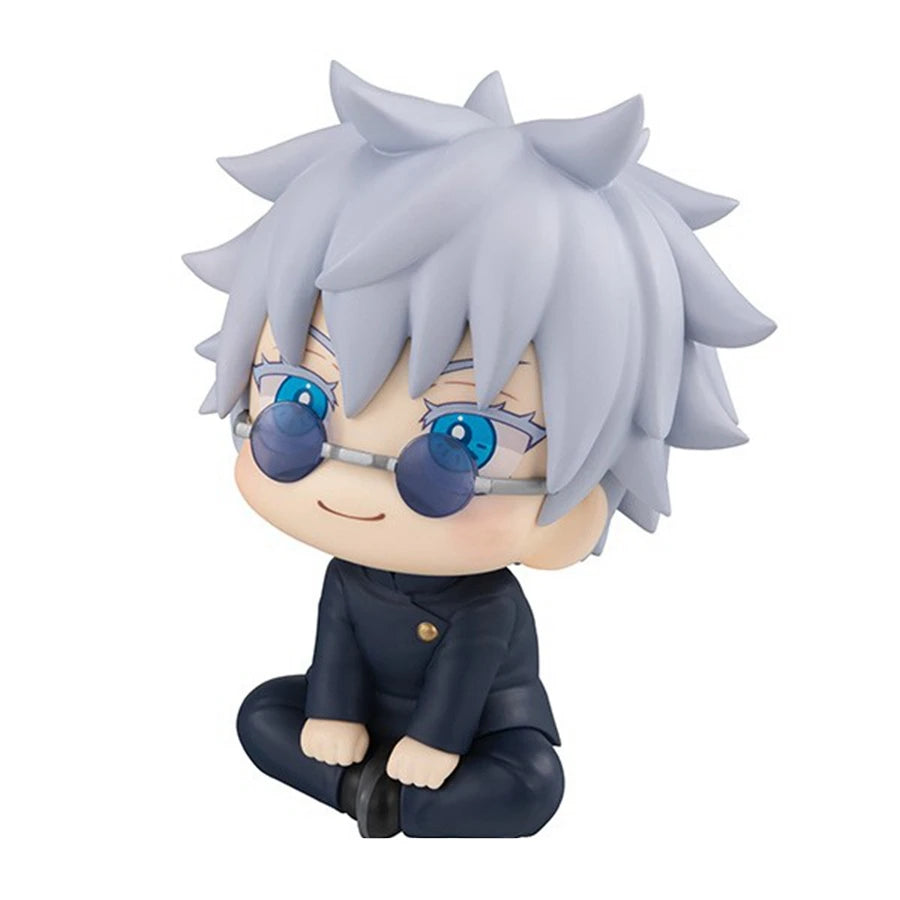 10cm Jujutsu Kaisen Anime Figure Look Up Chousou Action Figure Q Version Satoru Gojo/Geto Suguru Figurine PVC Collection Toys