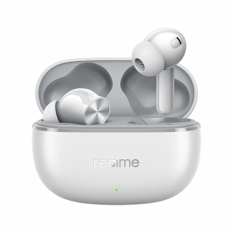 realme Buds T200 Lite TWS Earphone 12.4mm Dynamic Bass Driver Up to 48 Hours of Playback AI Deep Noise Cancellation Bluetooth5.4