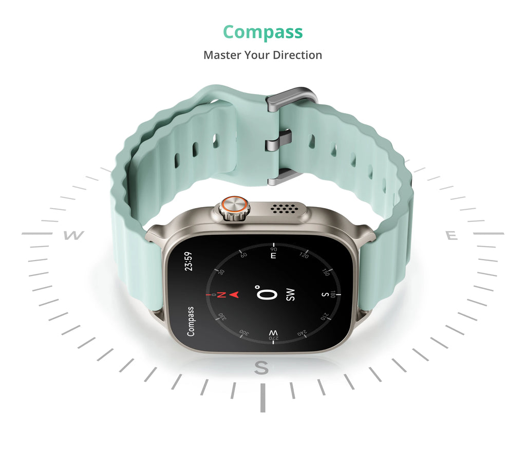 realme Watch 5 Smart Watch Global Version 1.97" AMOLED Display Sports & Health Monitoring 14-day Battery Life IP68 Bluetooth 5.3