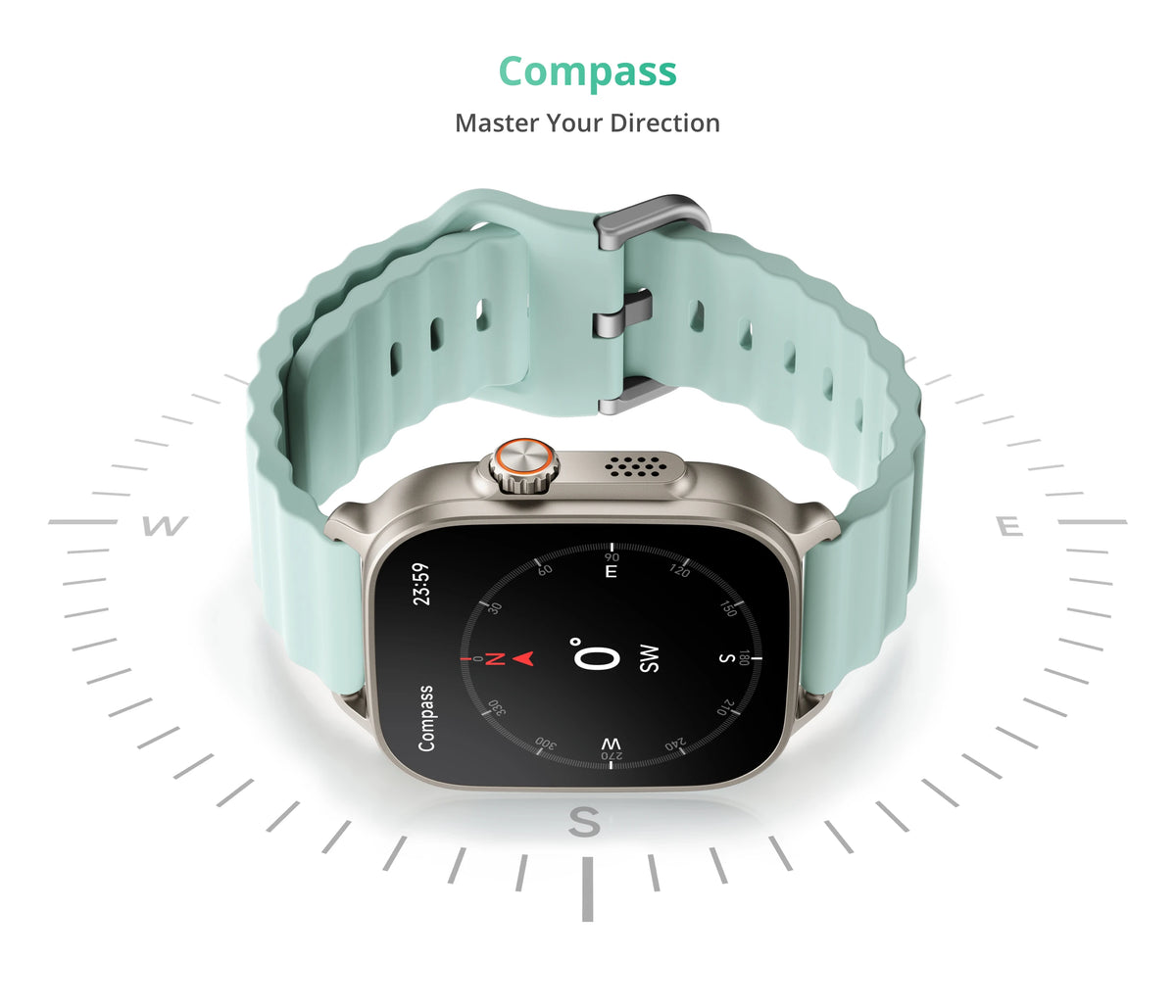 realme Watch 5 Smart Watch Global Version 1.97" AMOLED Display Sports & Health Monitoring 14-day Battery Life IP68 Bluetooth 5.3