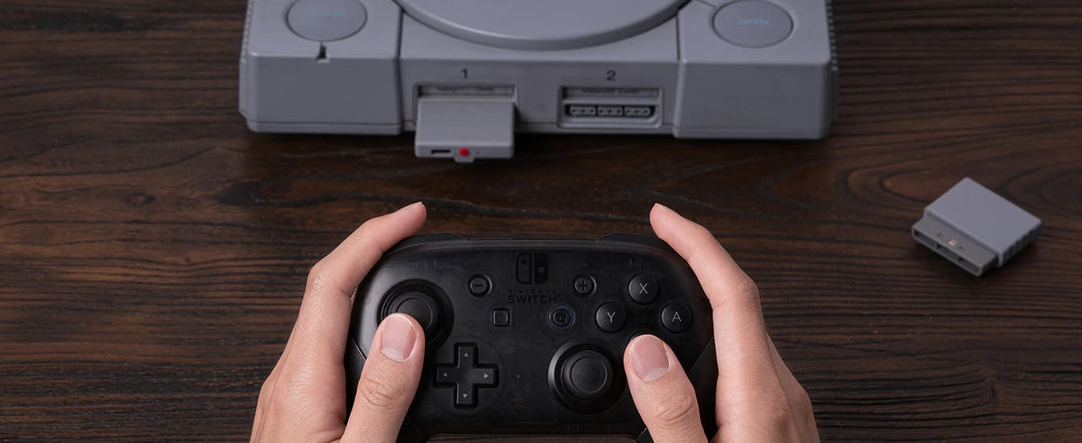 8BitDo Retro Receiver Adapter Dongle for PS1 PS2 Windows Support Xbox Series / Xbox One Controller Switch PS5 PS4 Gamepad