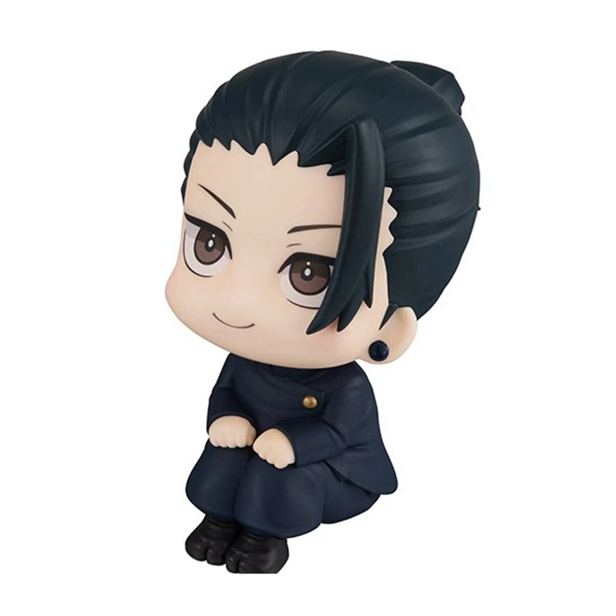 10cm Jujutsu Kaisen Anime Figure Look Up Chousou Action Figure Q Version Satoru Gojo/Geto Suguru Figurine PVC Collection Toys