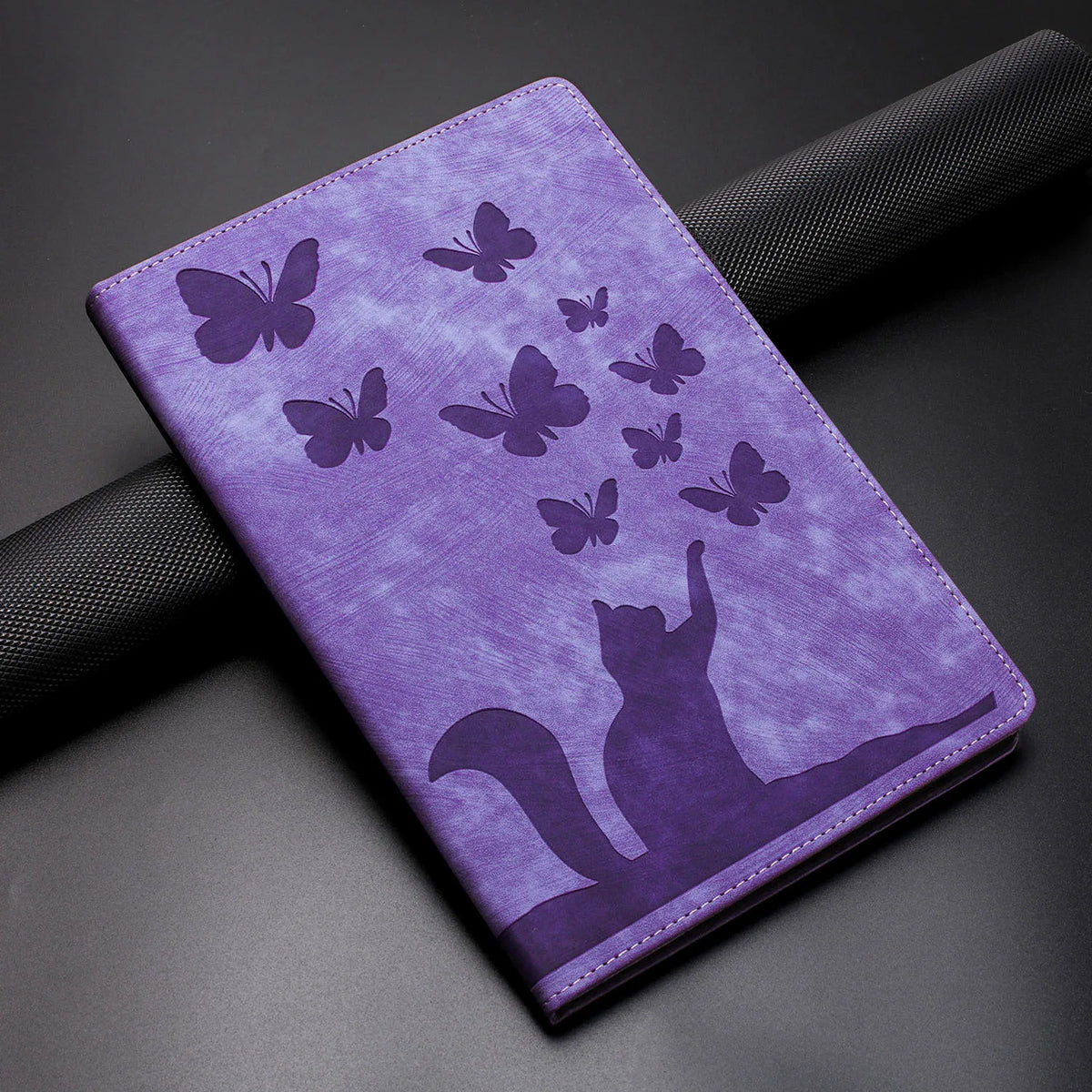 with Card Slot Butterfly Cat Tablet Case For iPad 2025 Pro Air MINI 10.2 10.9 11 12.9 13 inch 4 5 6 7 8 9 10th Generation Cover