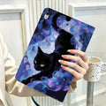 With Pencil Holder Case for Xiaomi Pad 6s Pro 7 Ultra Redmi Pad SE K Pad 8.8 9.7 12.4 Inch Pad 5 6 7 8 Pro Starry Night Cat