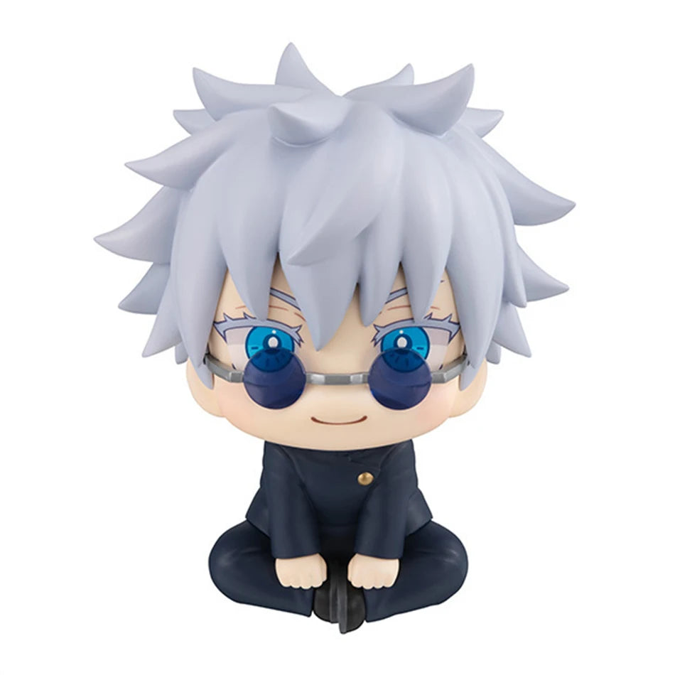 Anime Cute Fushiguro Toji Jujutsu Kaisen Figure Gojo Satoru Action Figure Q Version Doll Geto Suguru Statue 10cm PVC Model Toys