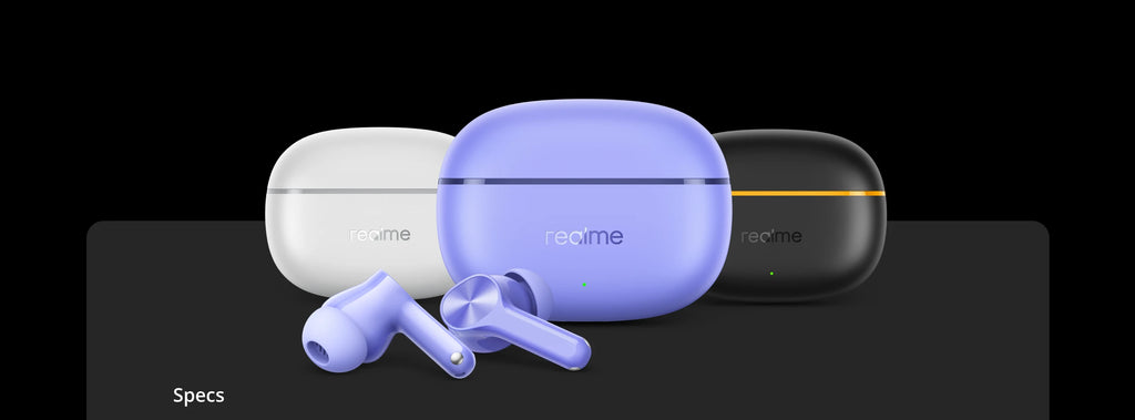 realme Buds T200 Lite TWS Earphone 12.4mm Dynamic Bass Driver Up to 48 Hours of Playback AI Deep Noise Cancellation Bluetooth5.4