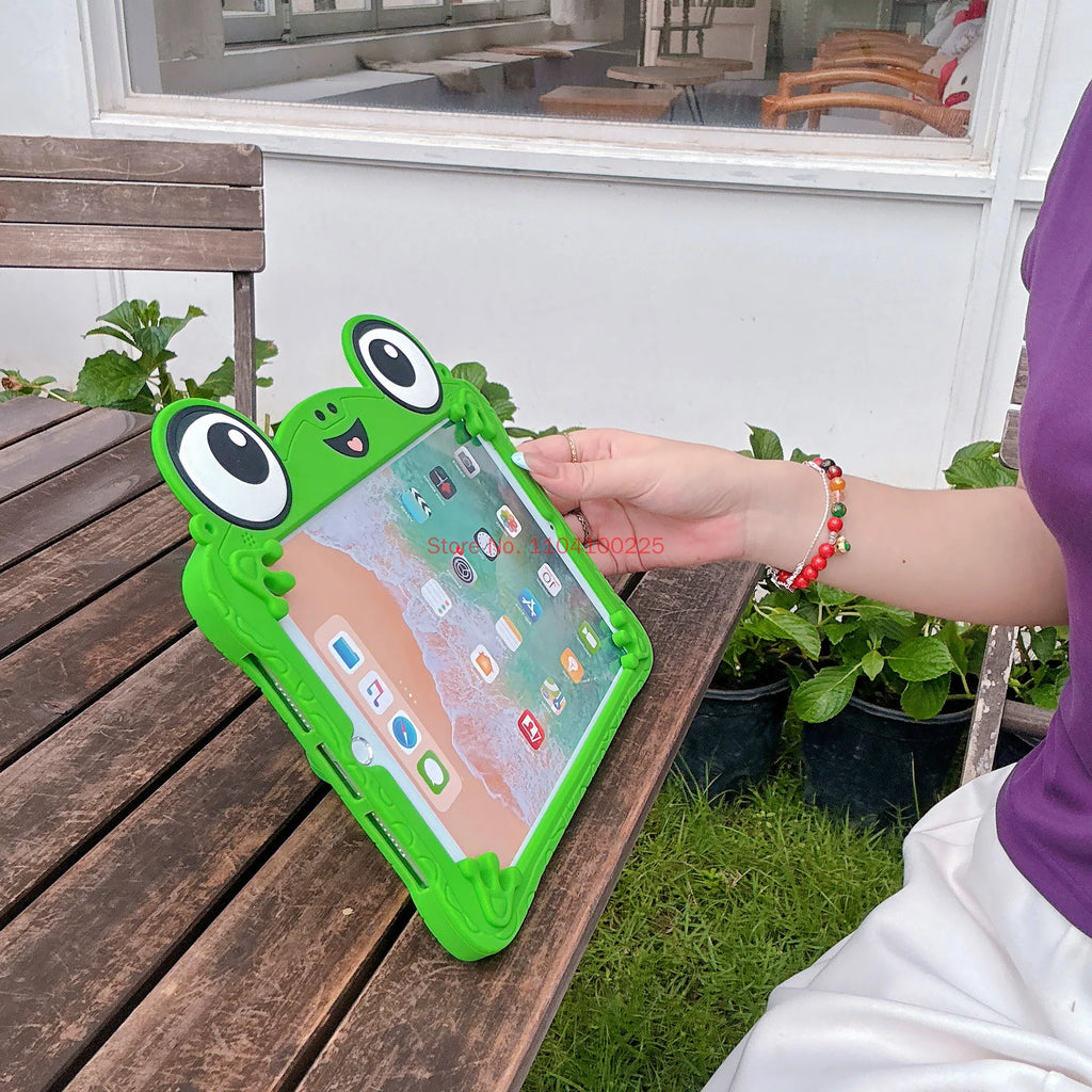 Toy Story 5 Lilypad Tablet Case Cartoon Lily Pad Silicone Soft Case Compatible For Pad Mini1 2 3 4 5 6 Pro10 11 Anime Toys Gifts