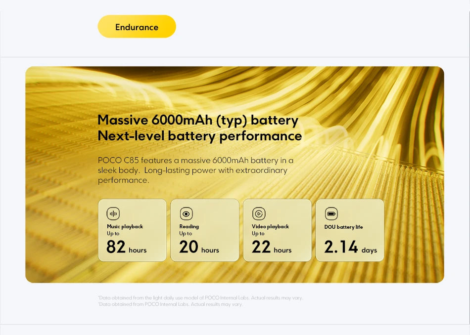 POCO C85 Global Version Smartphone NFC 128GB 256GB MediaTek Helio G81-Ultra 6.9" Dot Drop Display 50MP Main Camera 6000mAh