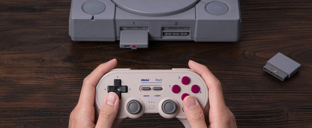 8BitDo Retro Receiver Adapter Dongle for PS1 PS2 Windows Support Xbox Series / Xbox One Controller Switch PS5 PS4 Gamepad