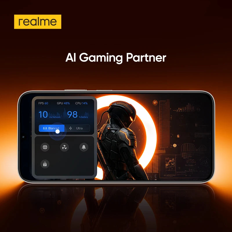 [New Launch] realme P4x Smartphone 6.8" 120Hz LCD Display UNISOC T7250 Chipset 50MP AI Camera 8000mAh Battery 45W Charge NFC