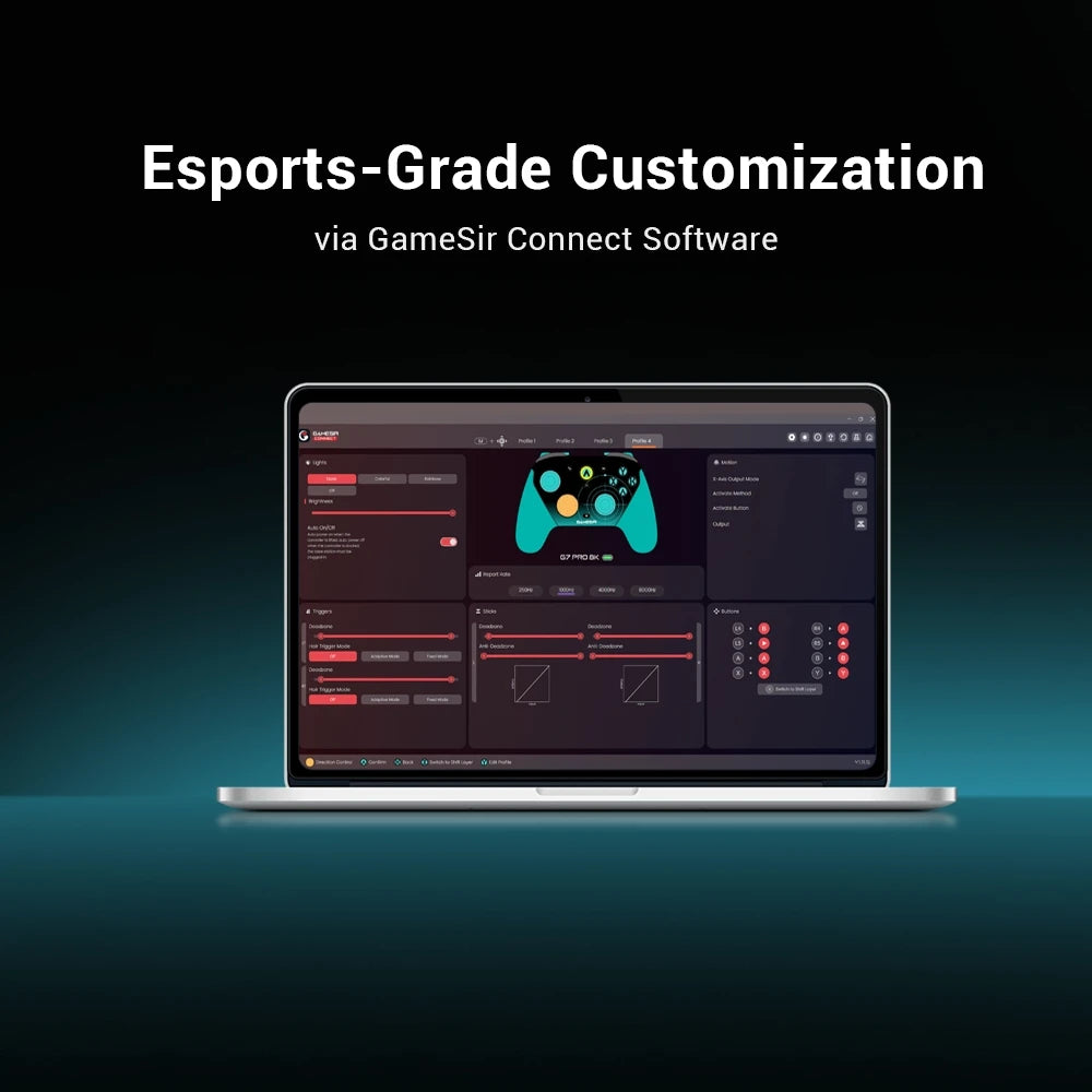 GameSir G7 Pro 8K Aimlabs Edition Wireless Switch Controller 8000Hz Polling Rate Gamepad, TMR Gen-2 Joystick Hall Effect Trigger