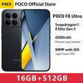 POCO F8 Ultra【World Premiere】Global Version Smartphone Snapdragon 8 Elite Gen 5 50MP 6.9" 120Hz display 6500mAh battery