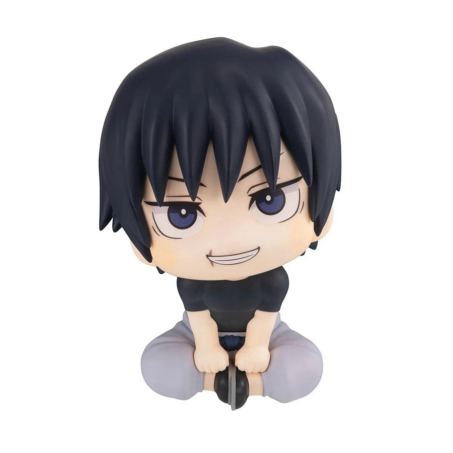 10cm Jujutsu Kaisen Anime Figure Look Up Chousou Action Figure Q Version Satoru Gojo/Geto Suguru Figurine PVC Collection Toys