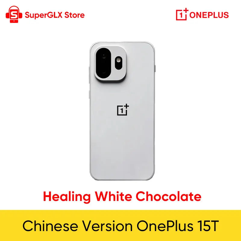 OnePlus 15T Unlocked 5G Smartphone Snapdragon 8 Elite Gen 5 6.32'' 165Hz Screen 7500mAh 100W Wired 50W Wireless 50MP Camera NFC