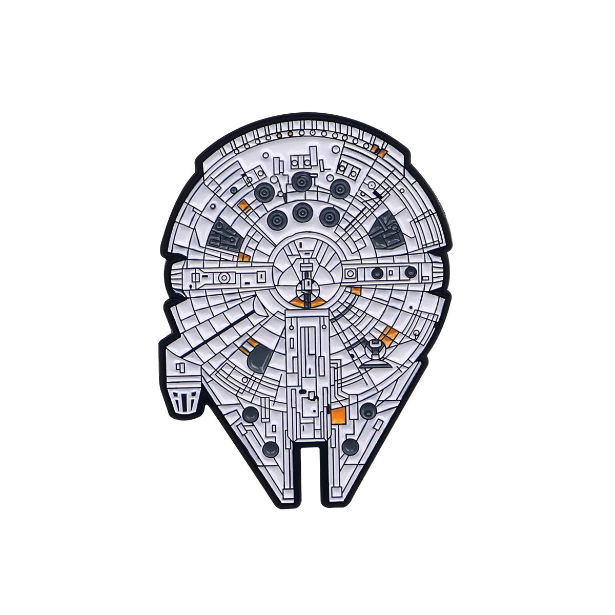 Classic Enamel Pins Cool Brooches Badges for Backpacks Jackets Hats Retro Sci-Fi Collection Gift for Fans Cosplay Accessories