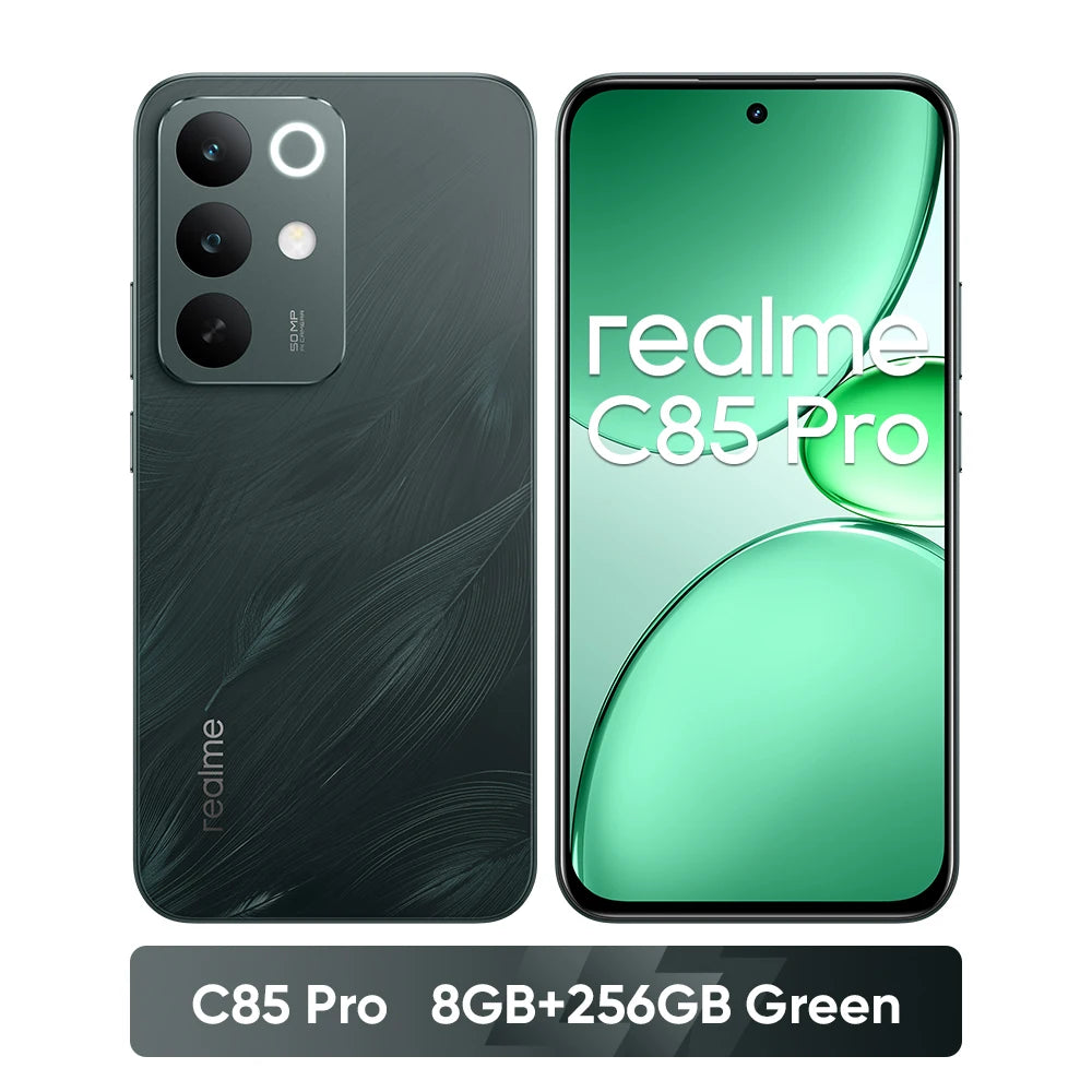 [In Stock] realme C85 Pro Smartphone 6.8" 120Hz AMOLED Display 7000mAh Battery 45W Charge IP69 Pro NFC 50MP Camera