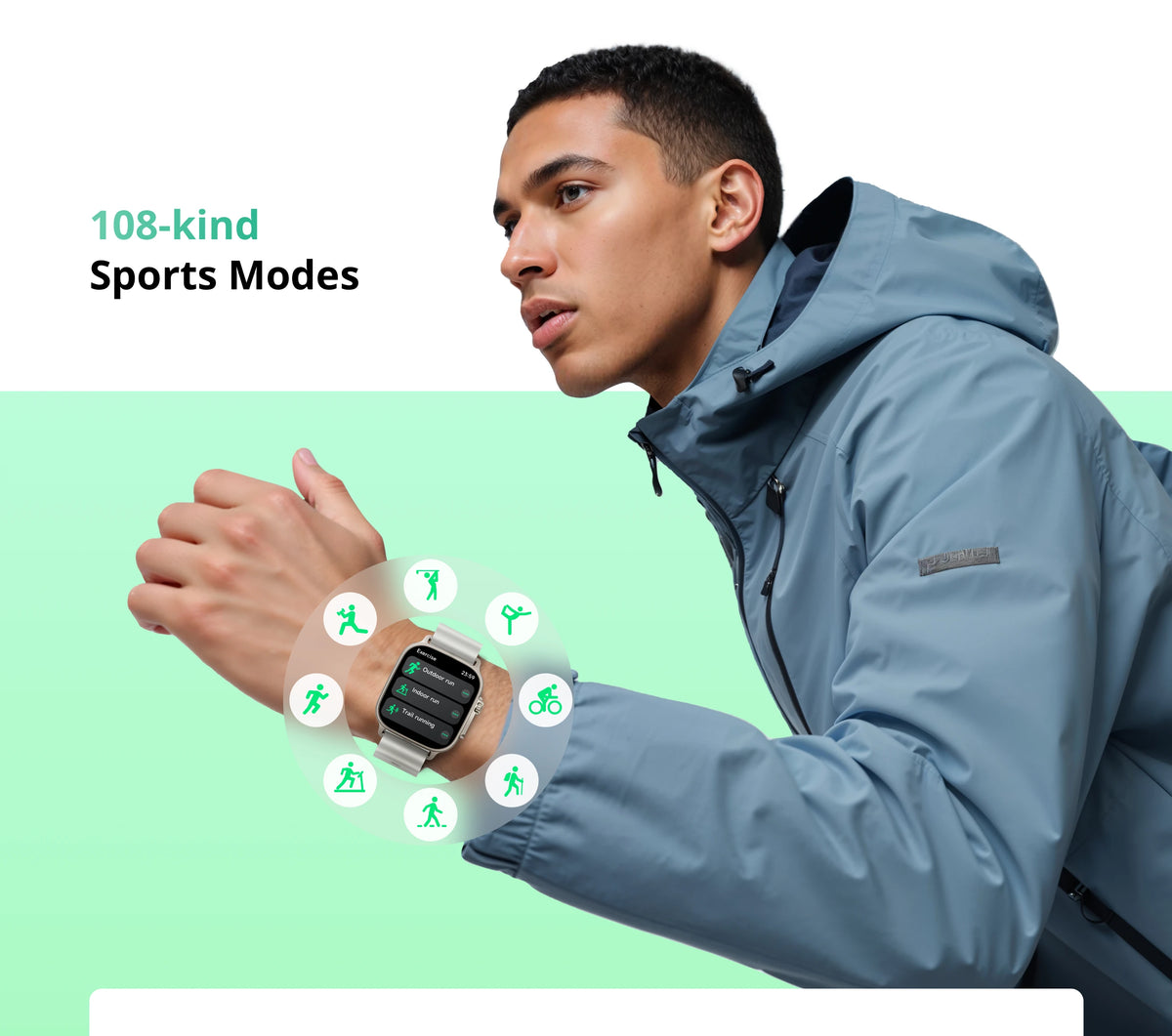 realme Watch 5 Smart Watch Global Version 1.97" AMOLED Display Sports & Health Monitoring 14-day Battery Life IP68 Bluetooth 5.3
