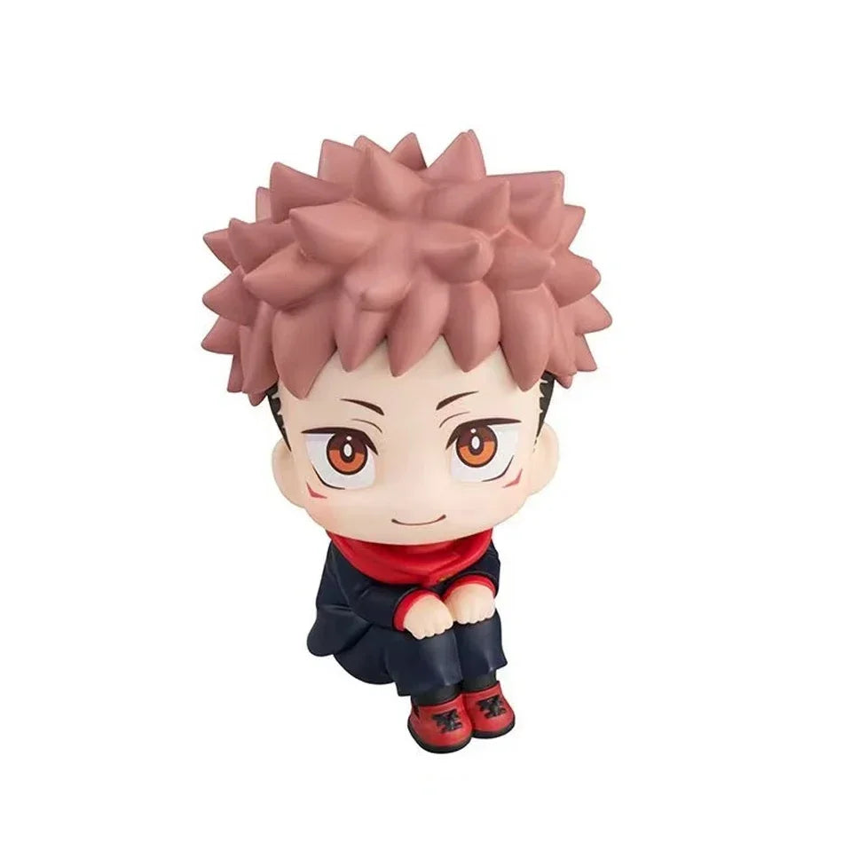 6.5cm Anime Jujutsu Kaisen Figure Itadori Yuji Gojo Satori Fushiguro Megumi Kugisaki Kawaii Toy Car Decoration PVC Model Gift