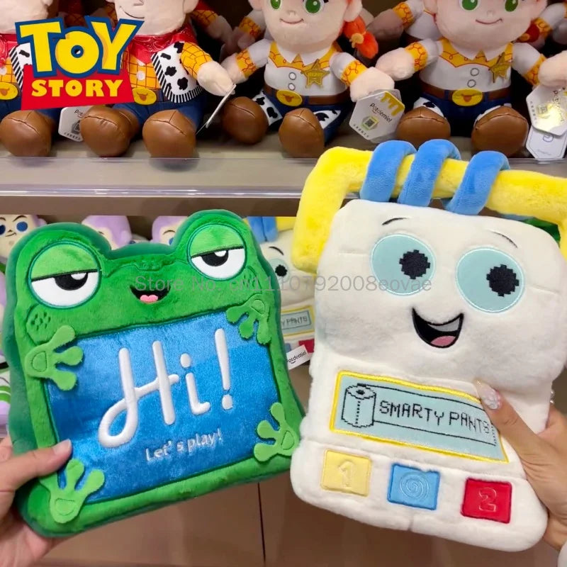 Original Potdemiel Toy Story 5 Plush Toys Woody Jessie Lilypad Smarty Pants Atlas Stuffed Doll Plushies Collection Cuddly Gift