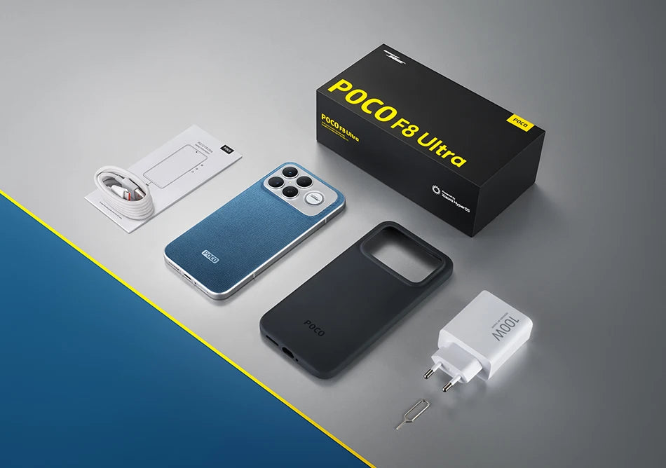 POCO F8 Ultra【World Premiere】Global Version Smartphone Snapdragon 8 Elite Gen 5 50MP 6.9" 120Hz display 6500mAh battery