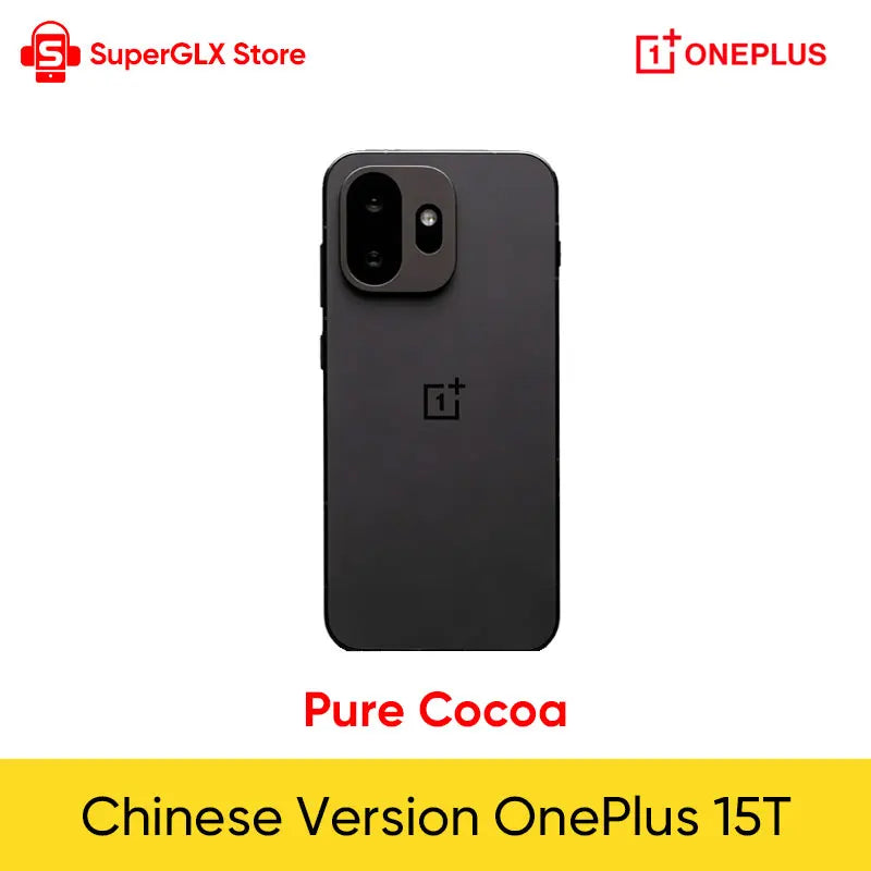 OnePlus 15T Unlocked 5G Smartphone Snapdragon 8 Elite Gen 5 6.32'' 165Hz Screen 7500mAh 100W Wired 50W Wireless 50MP Camera NFC