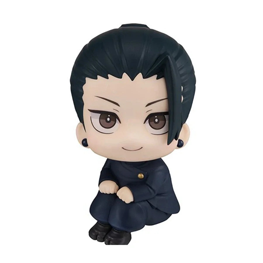 10cm Jujutsu Kaisen Anime Figure Look Up Chousou Action Figure Q Version Satoru Gojo/Geto Suguru Figurine PVC Collection Toys