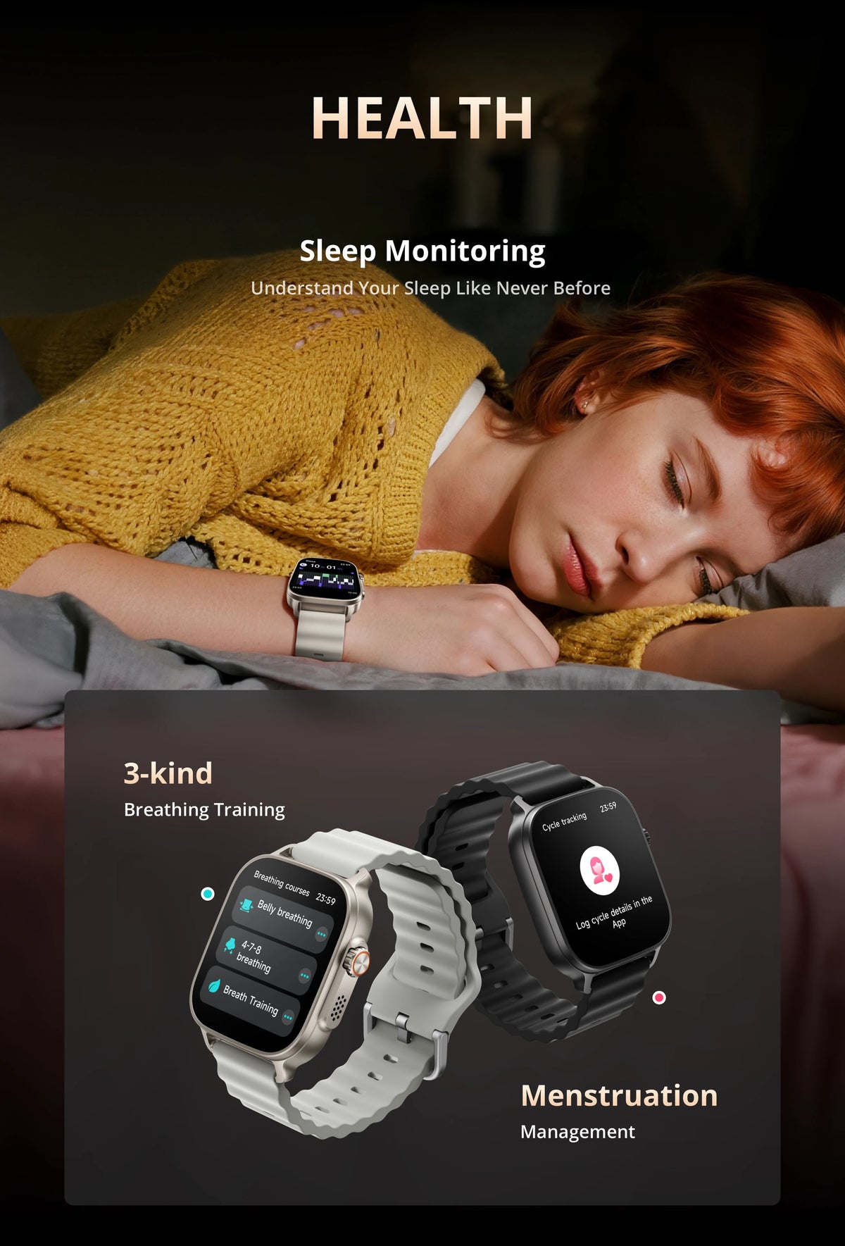 realme Watch 5 Smart Watch Global Version 1.97" AMOLED Display Sports & Health Monitoring 14-day Battery Life IP68 Bluetooth 5.3