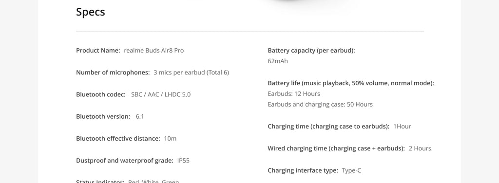 Global Version realme Buds Air8 Pro TWS Earphones AI Translation Gemini AI 11+6mm Dual-DAC Drivers