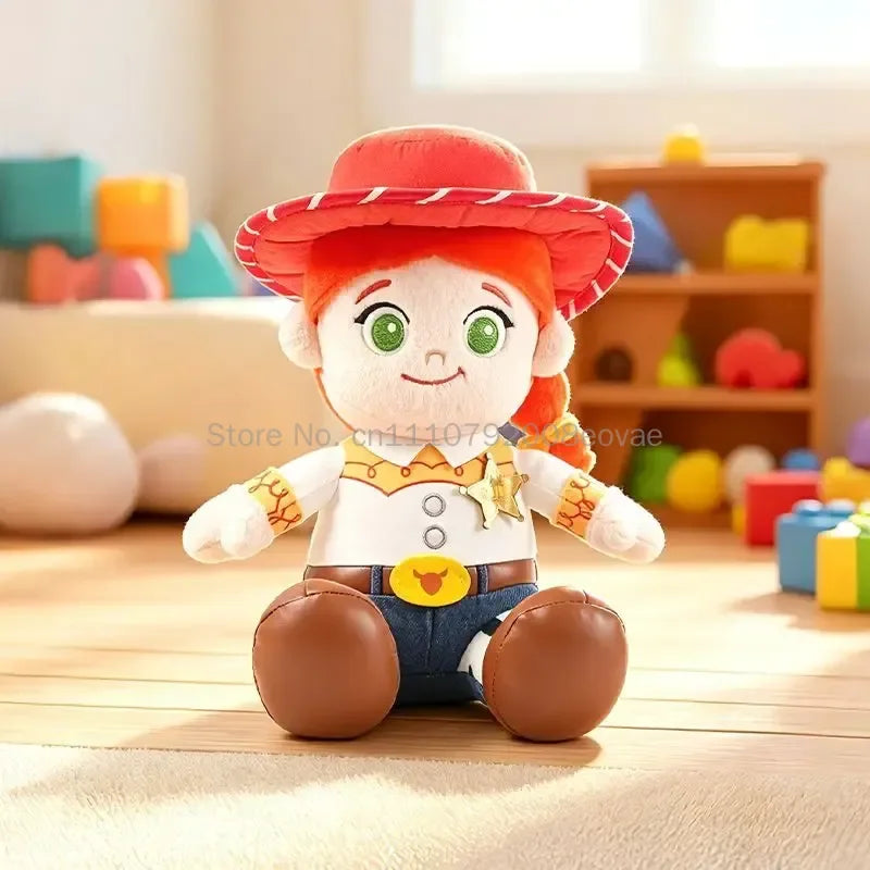 Original Potdemiel Toy Story 5 Plush Toys Woody Jessie Lilypad Smarty Pants Atlas Stuffed Doll Plushies Collection Cuddly Gift