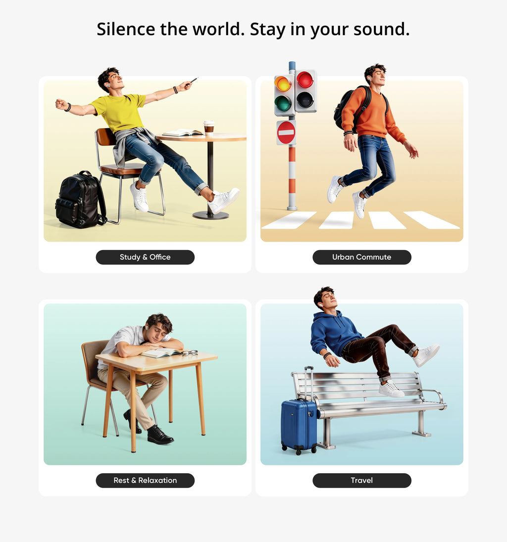 realme Buds T500 Pro TWS Earphones 50dB Noise Cancellation Up to 56 Hours of Playback Bluetooth 6.1 IP55 12.4mm Bass Driver