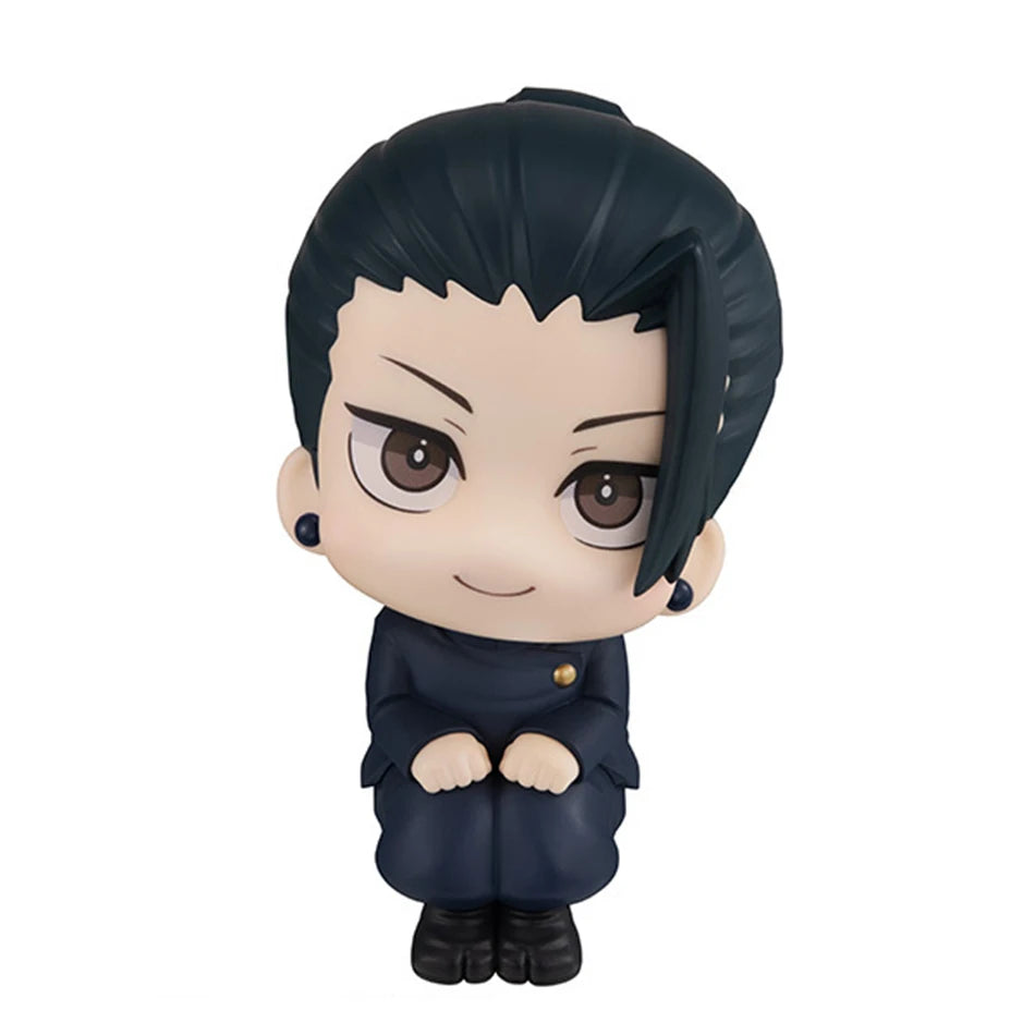 Anime Cute Fushiguro Toji Jujutsu Kaisen Figure Gojo Satoru Action Figure Q Version Doll Geto Suguru Statue 10cm PVC Model Toys