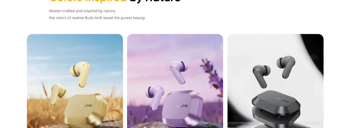 Global Version realme Buds Air 8 55dB Ultra Depth Noise Cancellation True Wireless Earphone Bluetooth 5.4 Earbuds LHDC 5.0 IP55