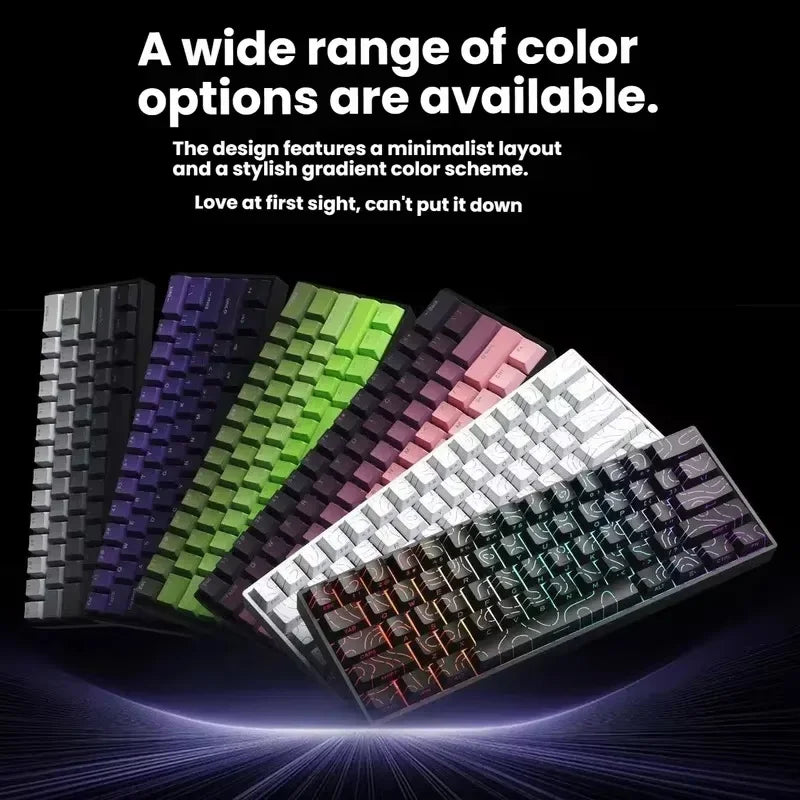 X68 HE Rapid Trigger Keyboard 8000Hz Magnetic 0.01mm RT Accuracy Wired Ergonomics Gaming Esports Keyboard Win Macos